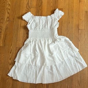 Flowy White dress